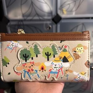 Cute Brown and Cream Wallet
